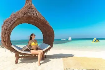Hula Hula Island Sea Trip With Lunch and Banana Boat – Hurghada