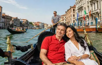 Romantic Gondola Ride on the Grand Canal, Venice