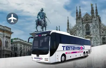 Malpensa Airport to Milan Bus Transfer by Terravision
