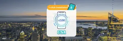 USA, Canada & Mexico SIM Card | eSIM | High-Speed