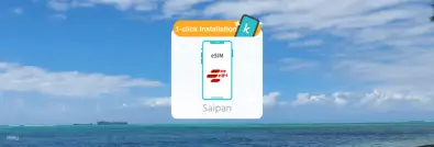 Saipan eSIM | Daily or Total Data | Docomo Pacific