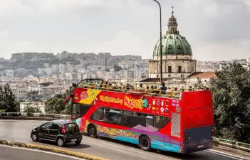 Naples Hop-On Hop-Off Bus Ticket – City Sightseeing
