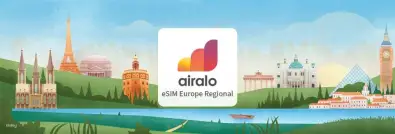 Airalo Europe eSIM | 500MB-100GB | Unlimited Data
