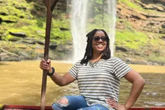 Boti Falls, Umbrella Rock, Cocoa Farm and Aburi Garden Tour