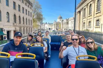 Panoramic London: 2hr Open-Top Bus Tour of London with Live Guide