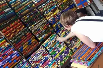 African Fabric Market Tour – Kampala Fashion Experience