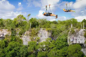 Punta Cana Scape Park and Blue Hole Admission Ticket