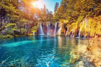 Transfer from Split to Zagreb – Plitvice Lakes Entry Ticket