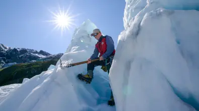 Tasman Glacier Heli Hike Experience in Mt. Cook