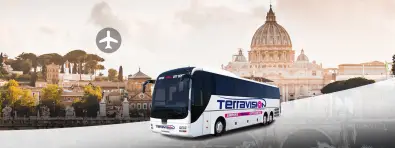Fiumicino Airport - Rome Bus by Terravision