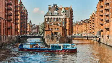 Hamburg two-hour port cruise tour
