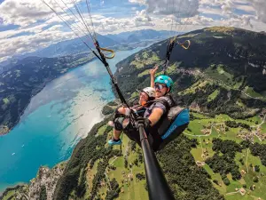 Tandem Paragliding Flight with Pilot in Interlaken