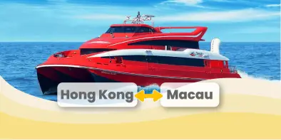 TurboJET Ferry Ticket between Hong Kong and Macau