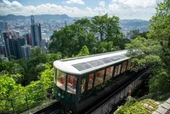 The Peak Tram Ticket in Hong Kong