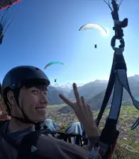 Tandem Paragliding Flight with Pilot in Interlaken