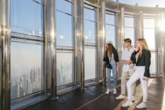 Burj Khalifa tickets: levels 124 and 125