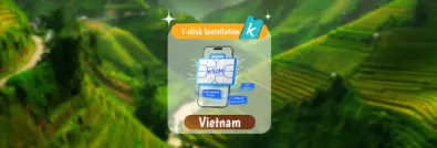 【50% Off】Vietnam eSIM | 1-30 Day Daily Data Plan (Some Plans Include Local Number)