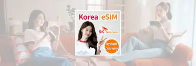 【Special Events】Korea SK Telecom eSIM: All Time High Speed Unlimited Data +  Korean Phone Number | Instant email
