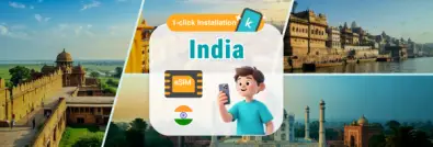 【10%OFF】Indian SIM Card|India 14/30 days eSIM