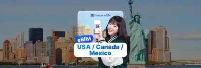 Unlimited Data eSIM for USA/Canada/Mexico eSIM|Lunchbox eSIM