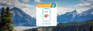 [Limited-Time 50% Off] Canada SIM Card | Daily Data / Total Data eSIM