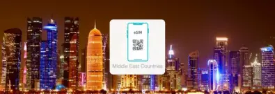 Saudi Arabia & Qatar & Oman & Kuwait Unlimited Data eSIM - 500MB/daily up to 10GB High-Speed Data