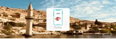 【20% OFF】Turkey daily traffic/total eSIM