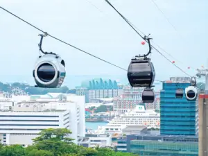 Singapore Cable Car SkyPass at Sentosa