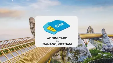 4G SIM Card: Pickup at Danang International Airport | Vietnam