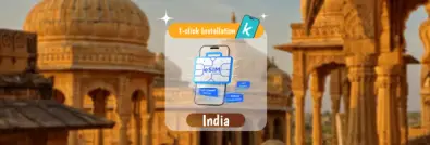 【50% Off】India eSIM | 1-30 Day Daily/Total Data Plans