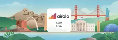 [Airalo US eSIM] USA: 1–20GB Data Pack & Unlimited Data eSIM